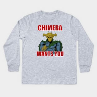 Chimera wants YOU Kids Long Sleeve T-Shirt